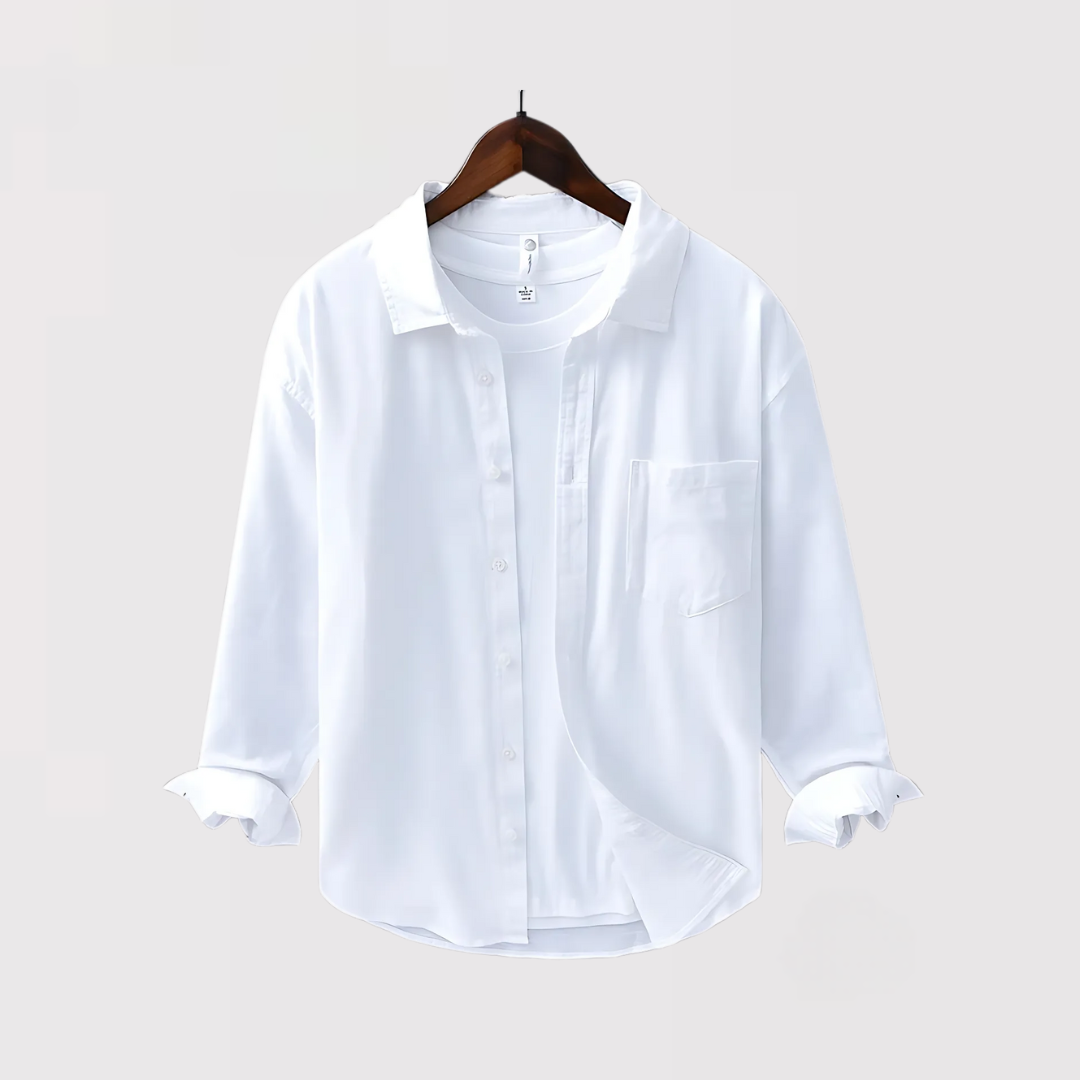 潤一郎 | リネンリラックスシャツ