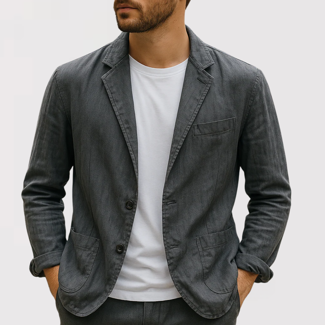 コハク | プレミアム・リネン・ジャケット