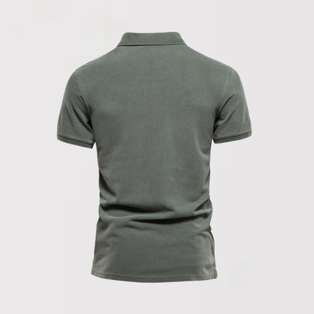 ローレンス | ウォッシュ加工の高級ポロシャツ