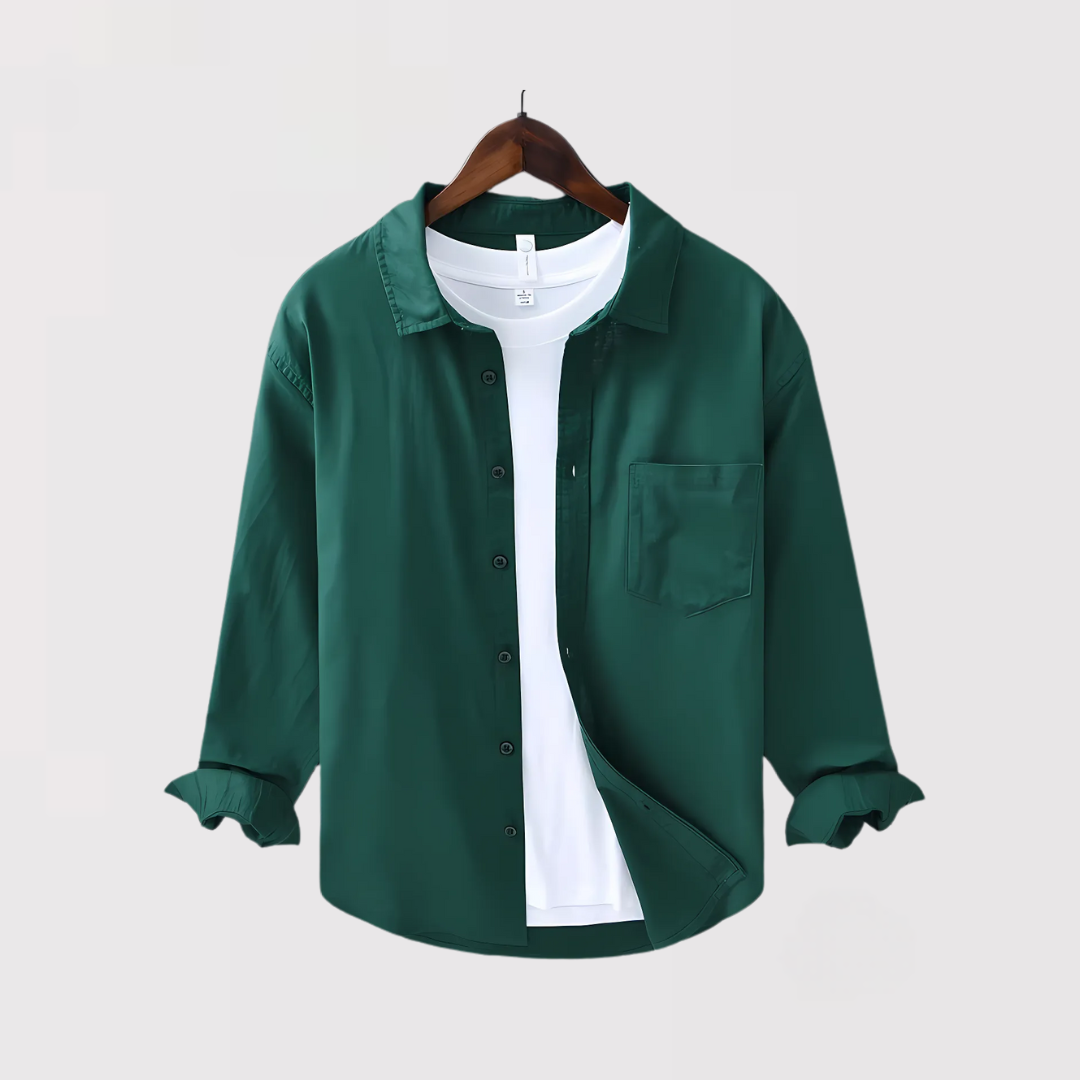 潤一郎 | リネンリラックスシャツ