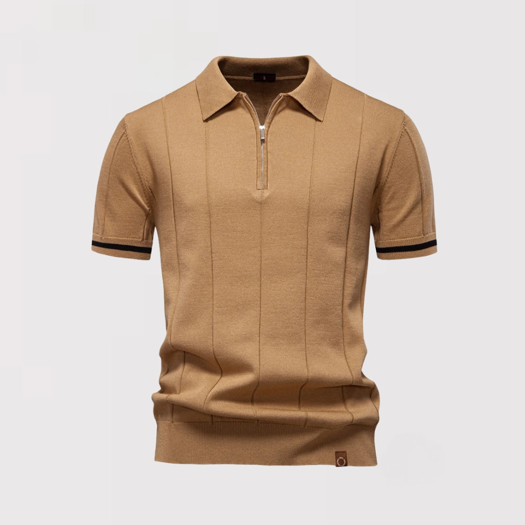 ヤミ | ジップ付きポロシャツ