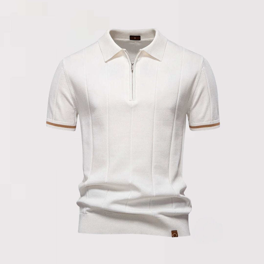 ヤミ | ジップ付きポロシャツ