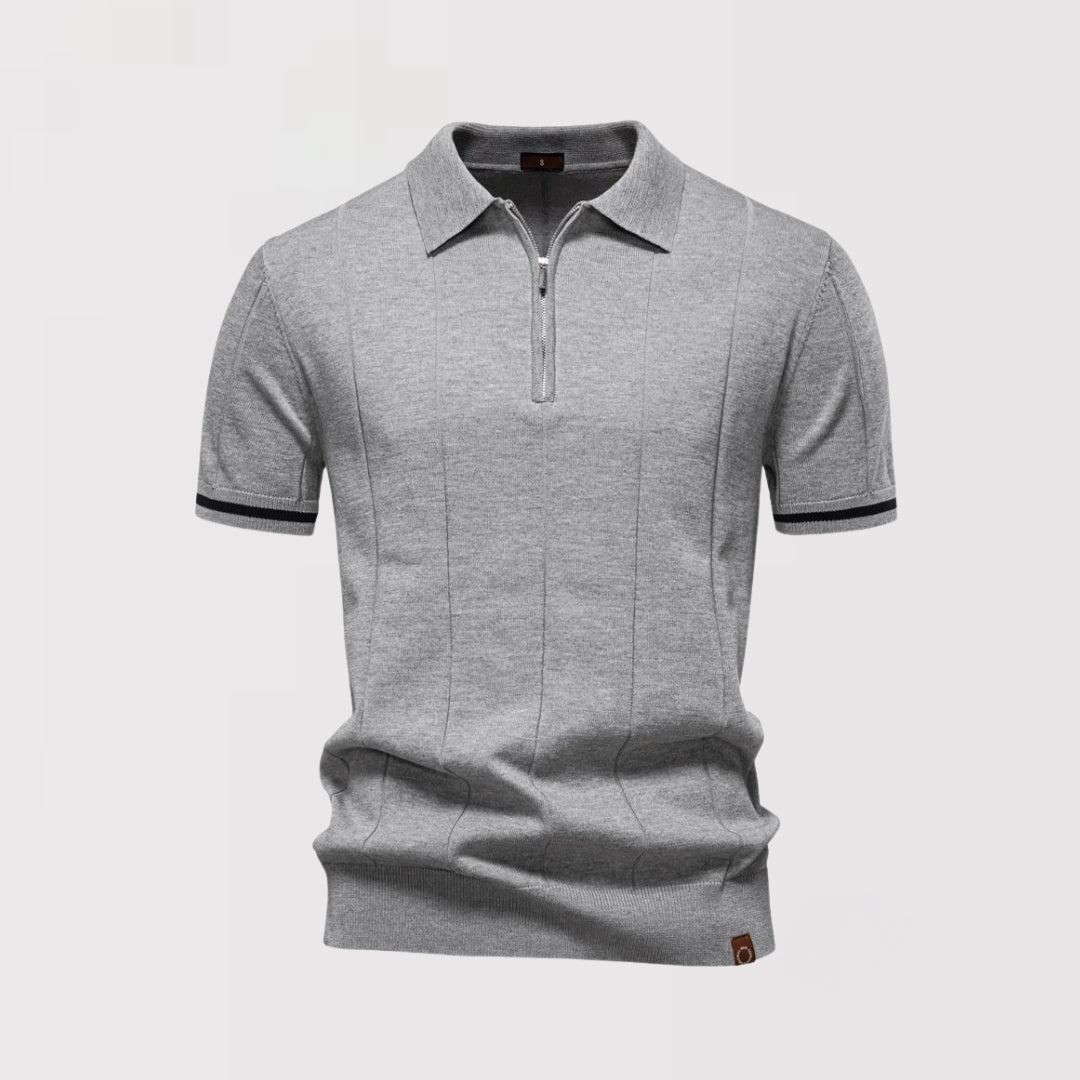 ヤミ | ジップ付きポロシャツ