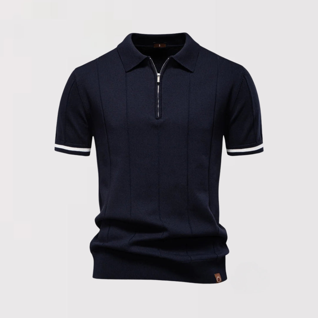 ヤミ | ジップ付きポロシャツ