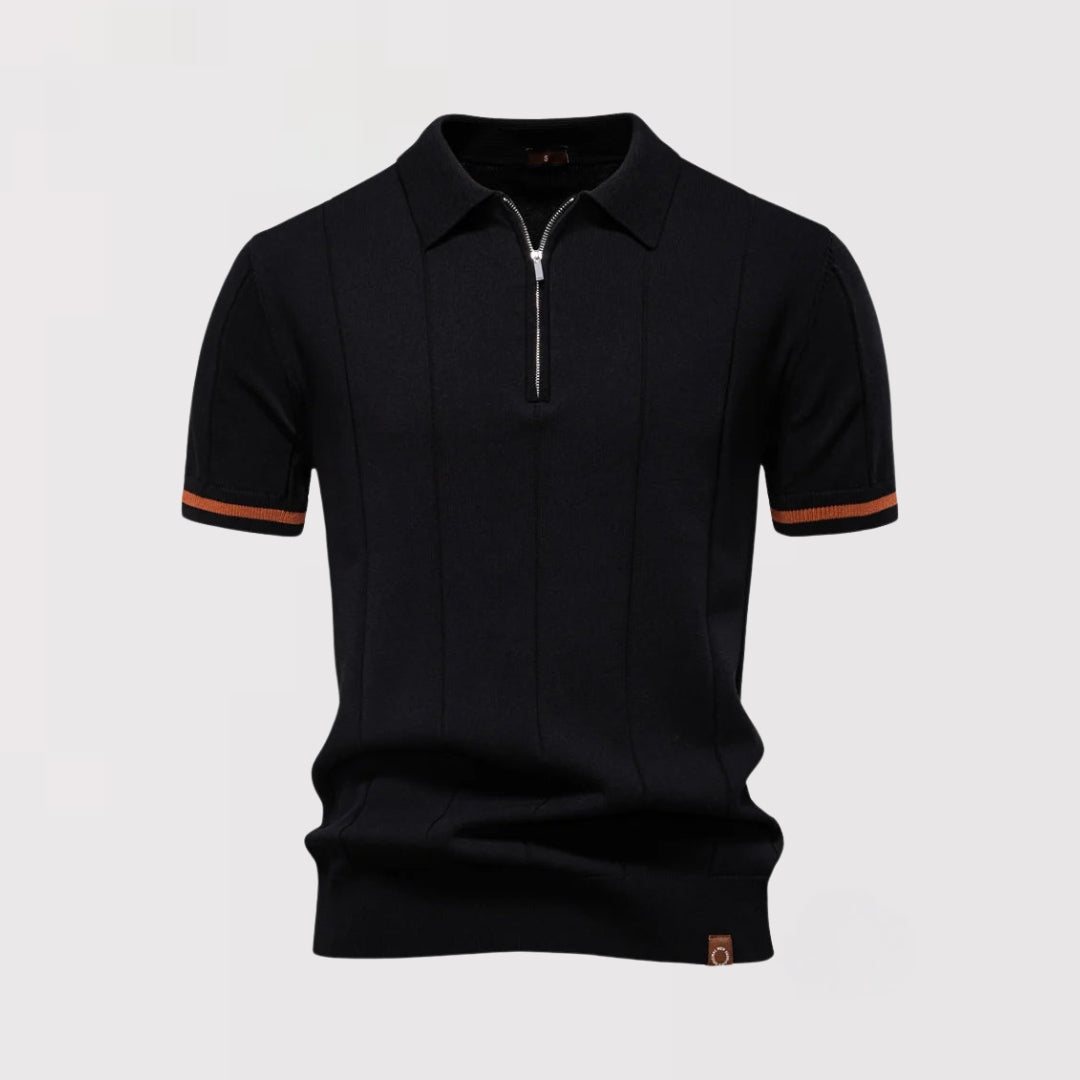 ヤミ | ジップ付きポロシャツ