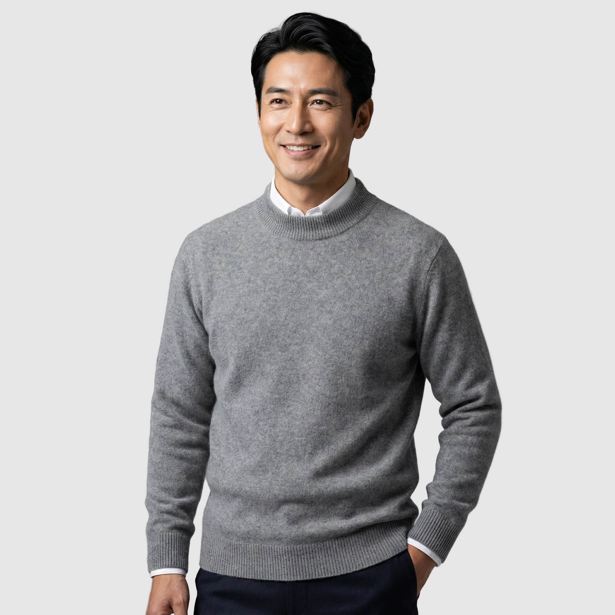 アレッソ | ソフトニットクルーネック