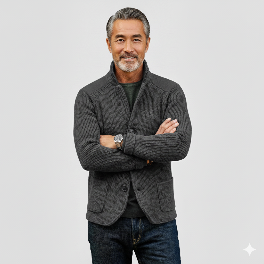 フランチェスコ | ラグジュアリーなニットカーディガン