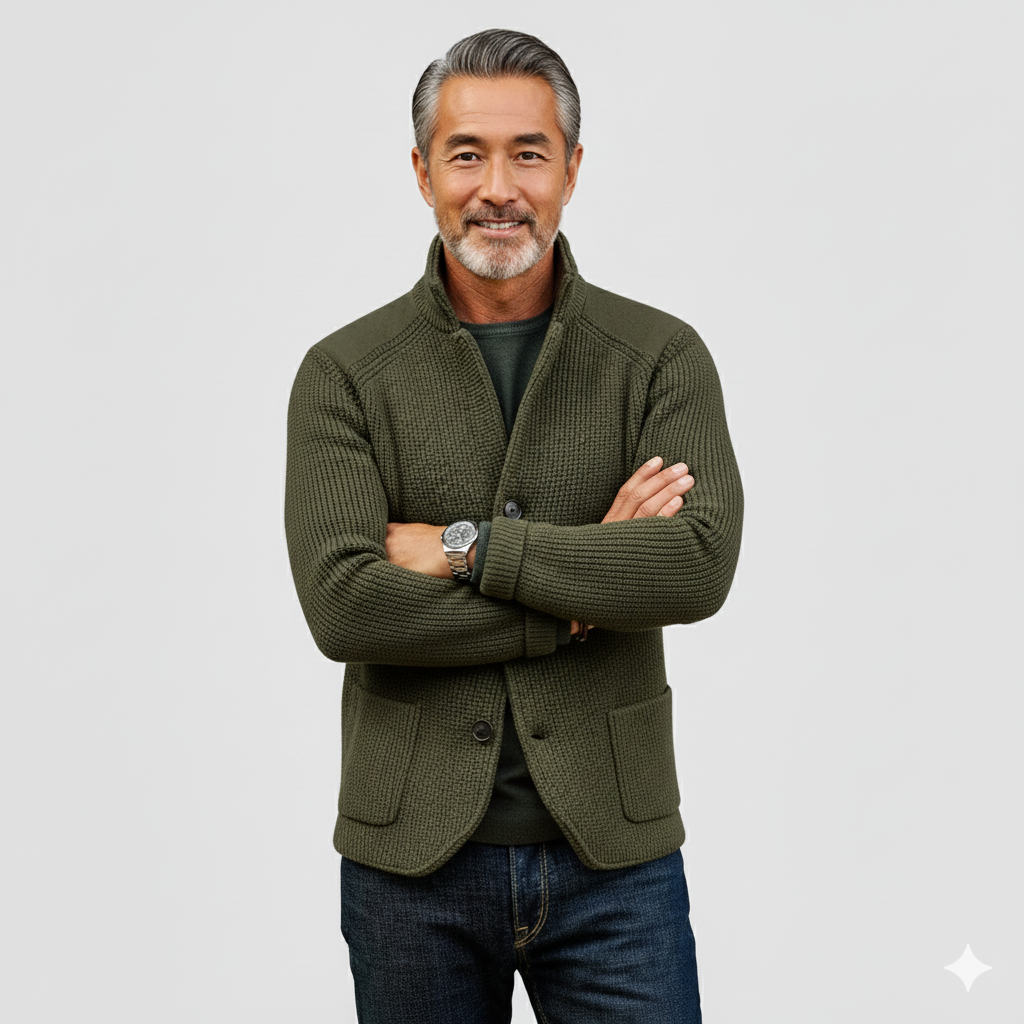 フランチェスコ | ラグジュアリーなニットカーディガン