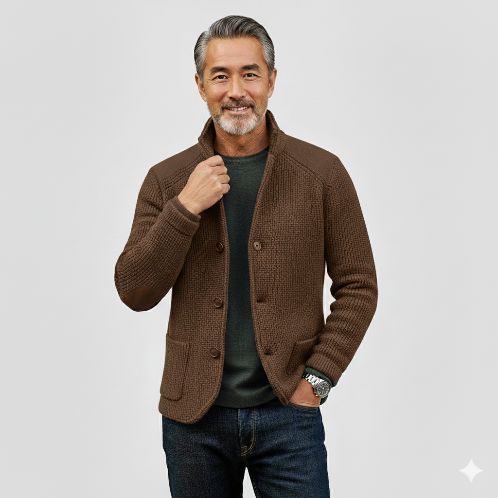 フランチェスコ | ラグジュアリーなニットカーディガン