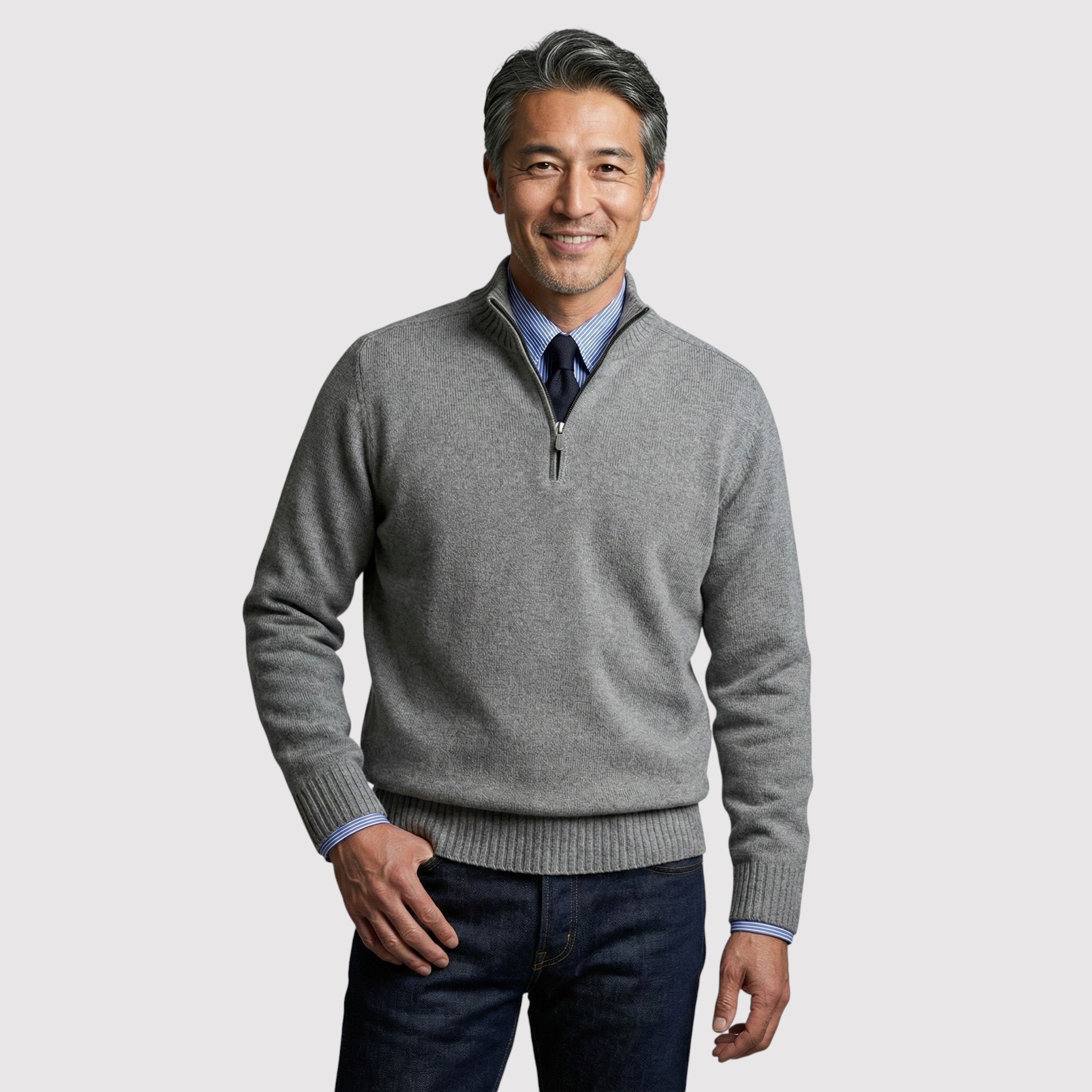 イチロー | プレミアム・ハーフジップ・セーター