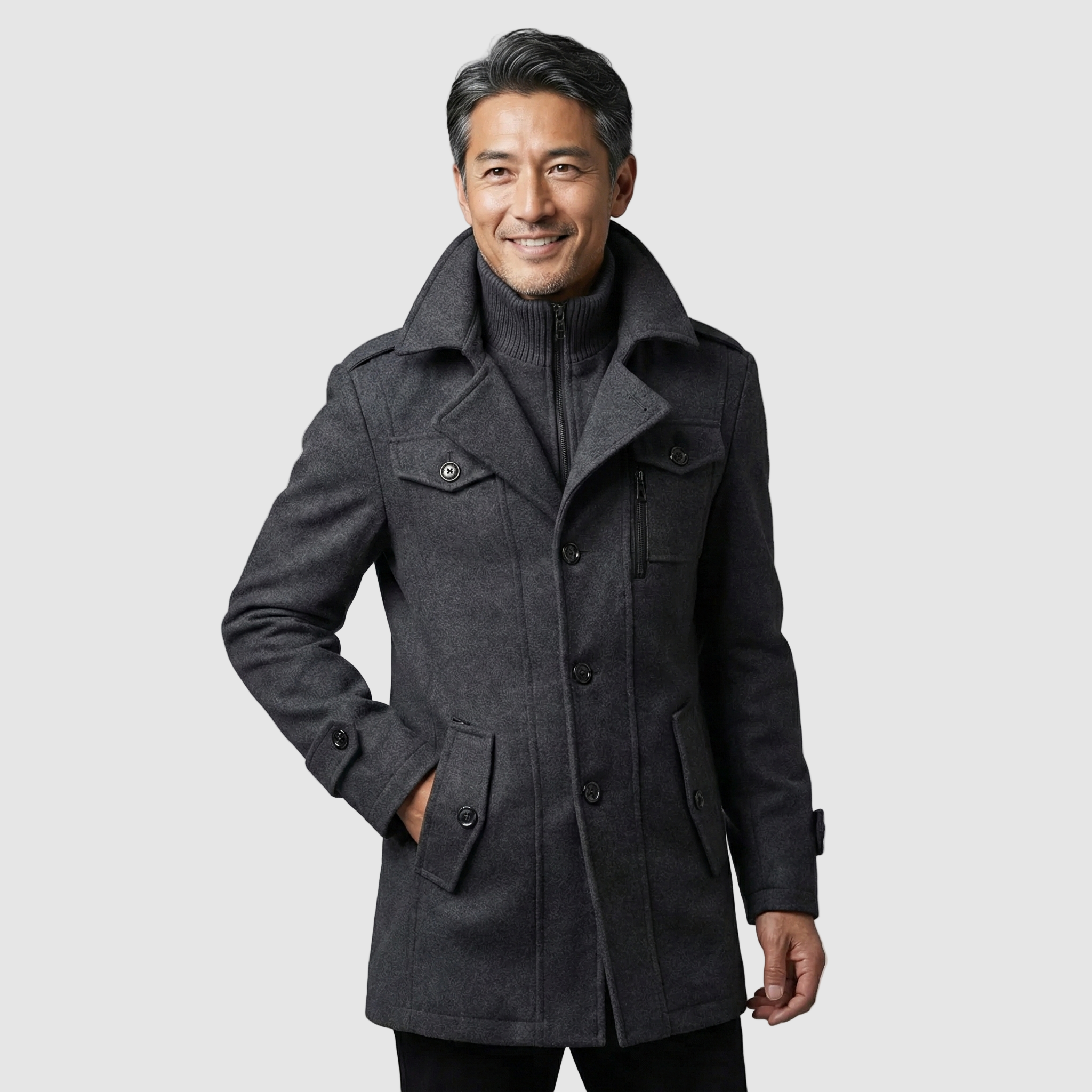 クラシオ | ラグジュアリーなウールコート