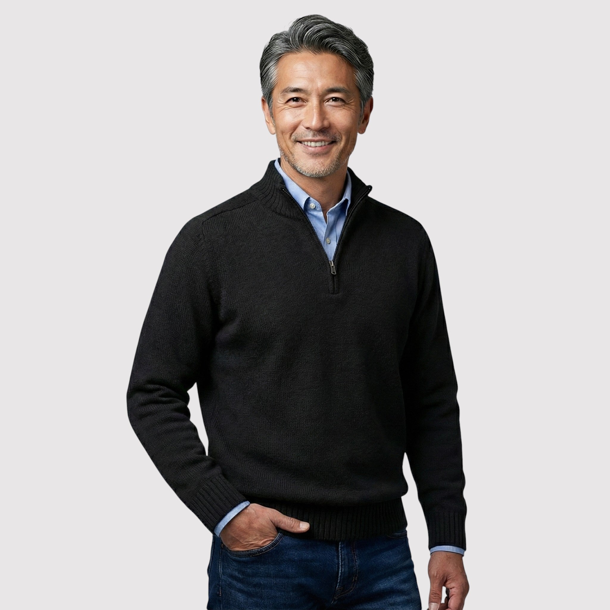 イチロー | プレミアム・ハーフジップ・セーター