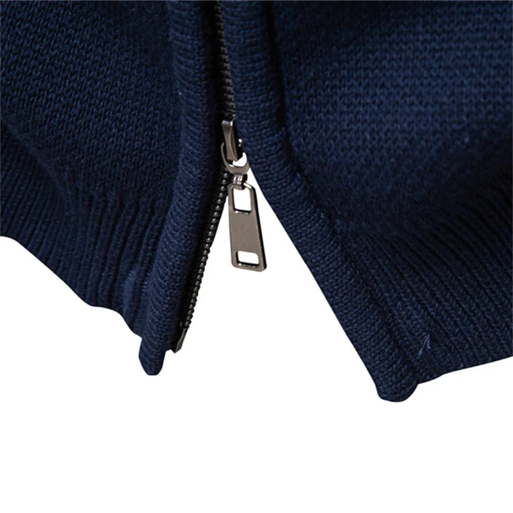 マサル | 上質なジップアップニット