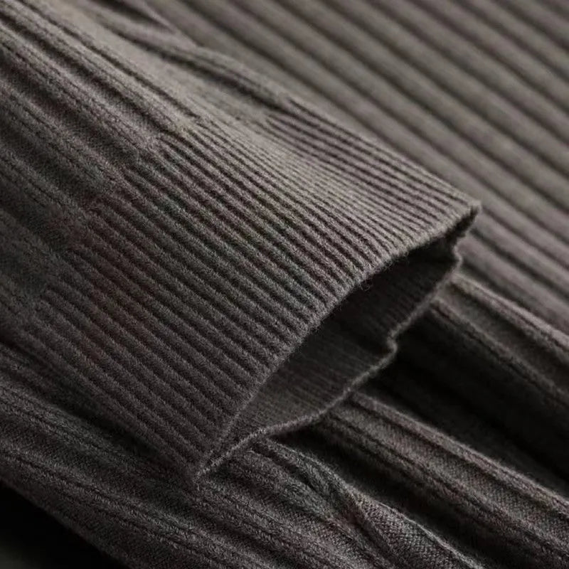 雷藤 | モダン・エッセンシャル・ジップ・セーター