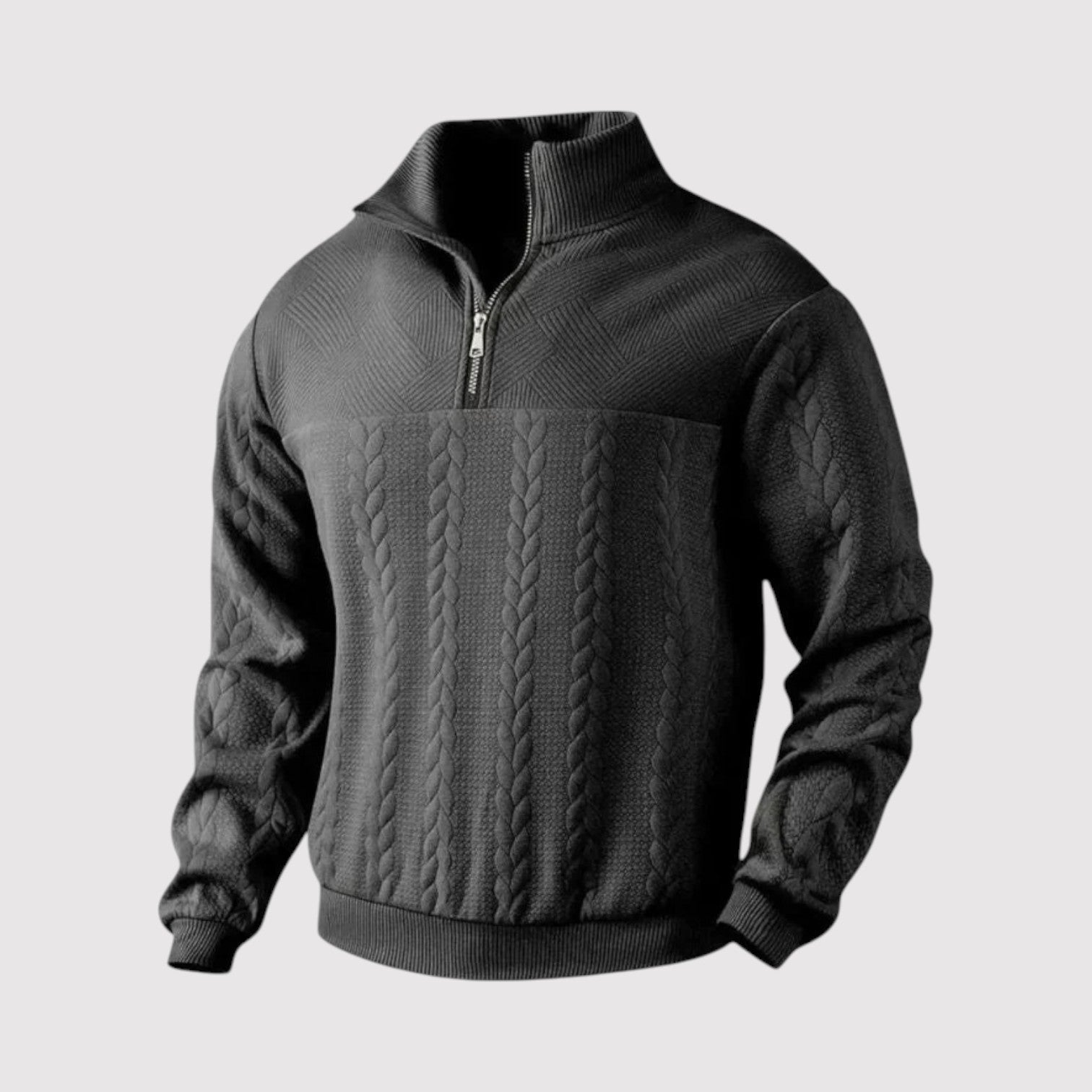 ゆうせい | プレミアム・ハーフジップ・プルオーバー