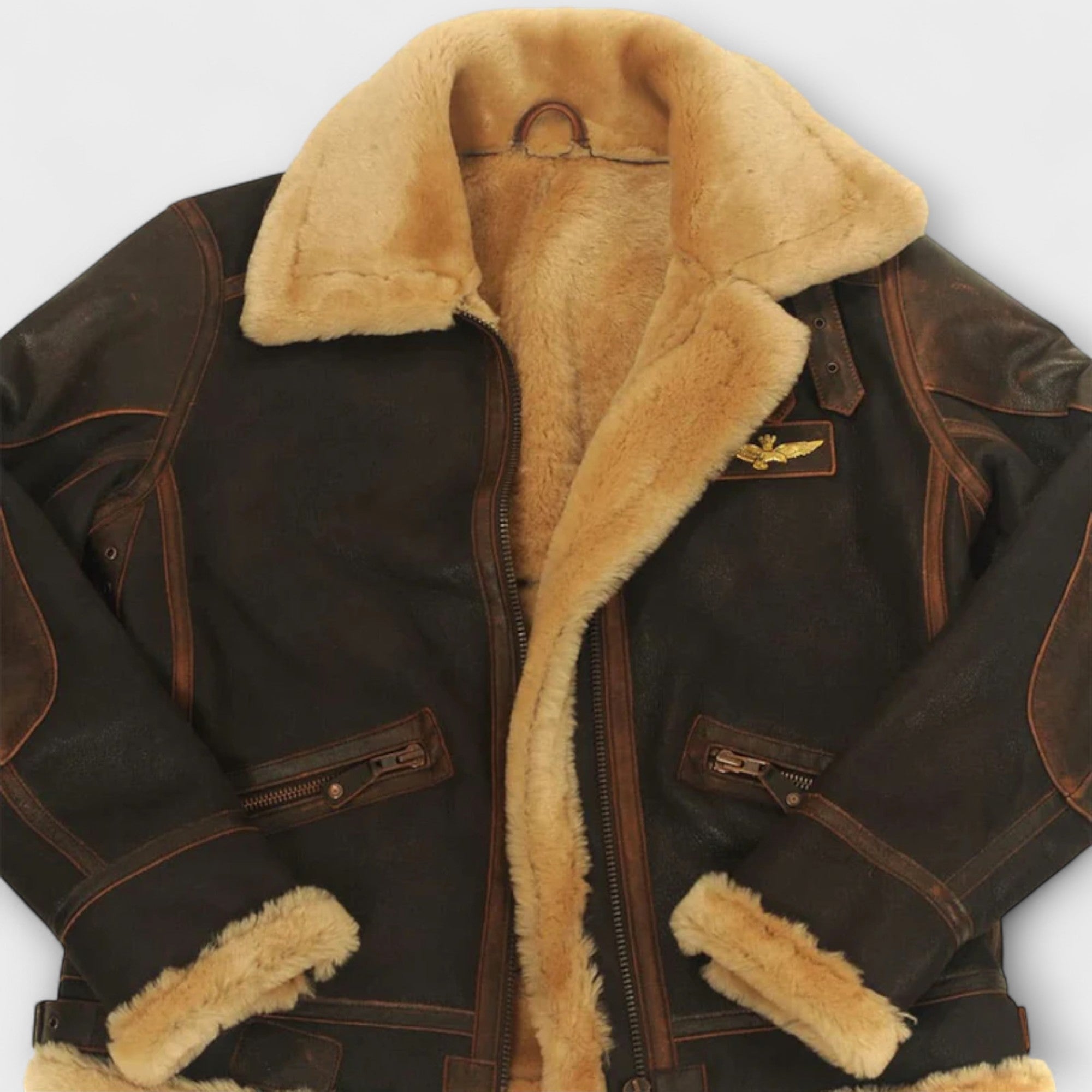 ダイスケ | 本格ムートンフライトジャケット