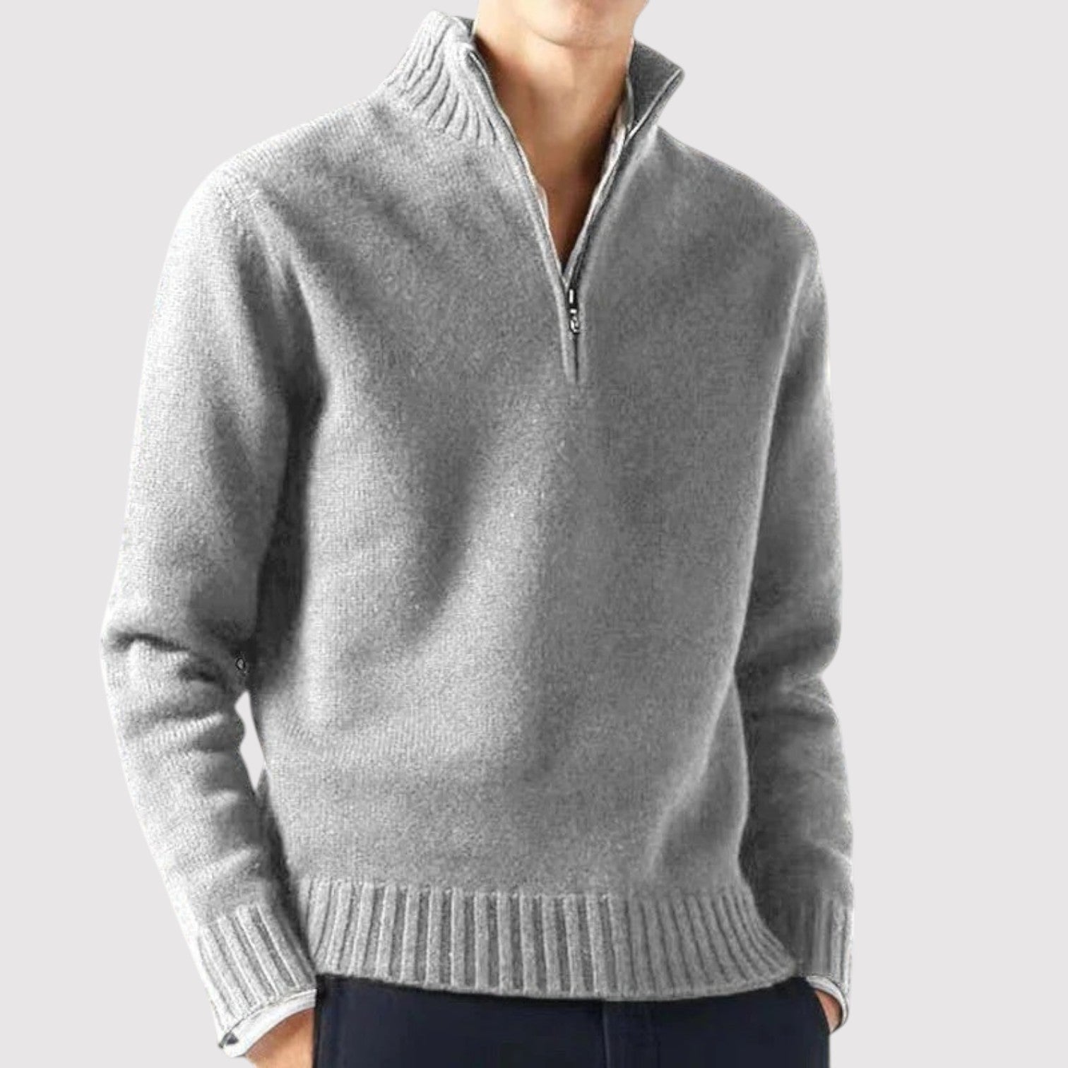 リョウスケ | 快適なハーフジップ・セーター