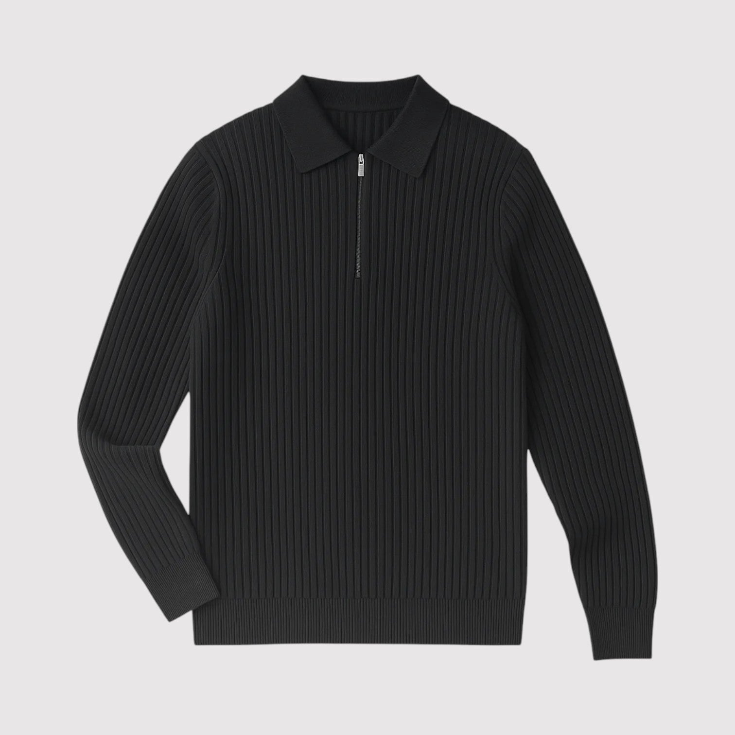 雷藤 | モダン・エッセンシャル・ジップ・セーター