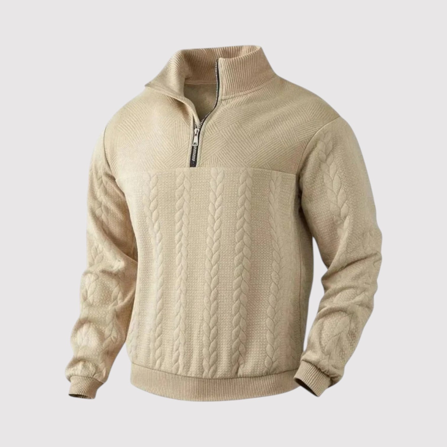 ゆうせい | プレミアム・ハーフジップ・プルオーバー