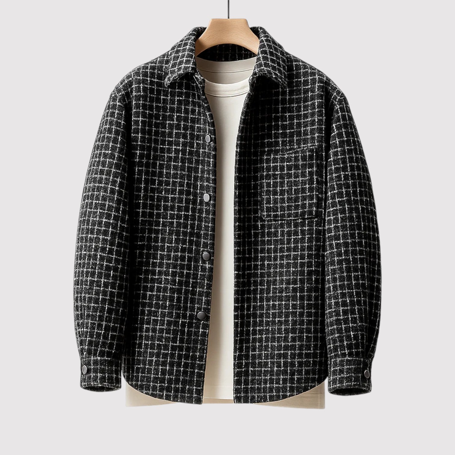 足鹿具 | ラグジュアリーハウンドトゥースシャケット