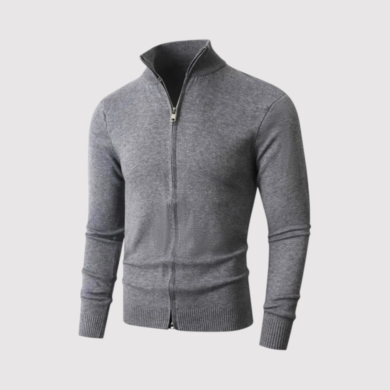 啓太郎 | プレミアム・ウール・ジップ・ニット・セーター