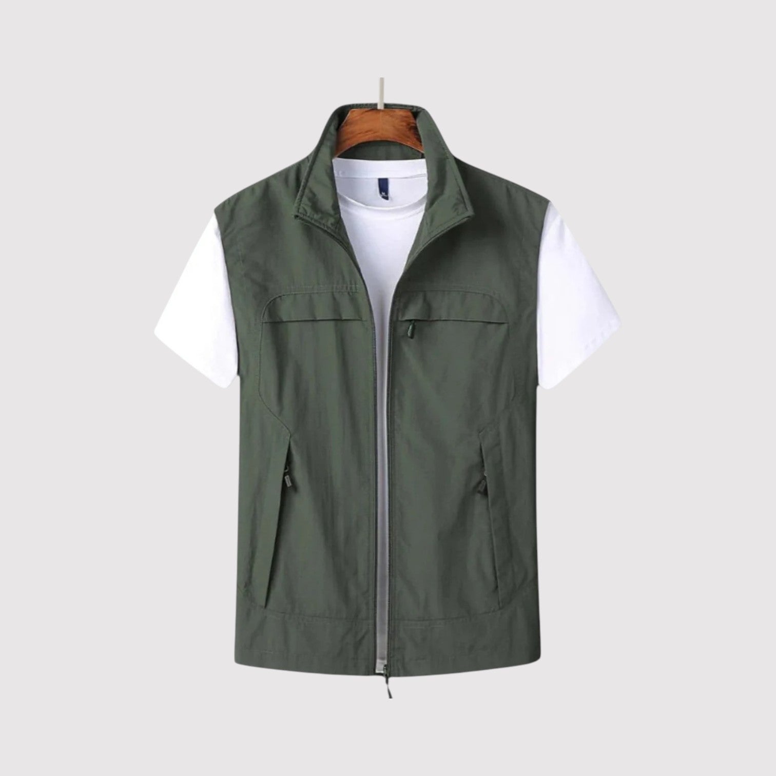 バーナード | クラシック・ジッパー・ジレ