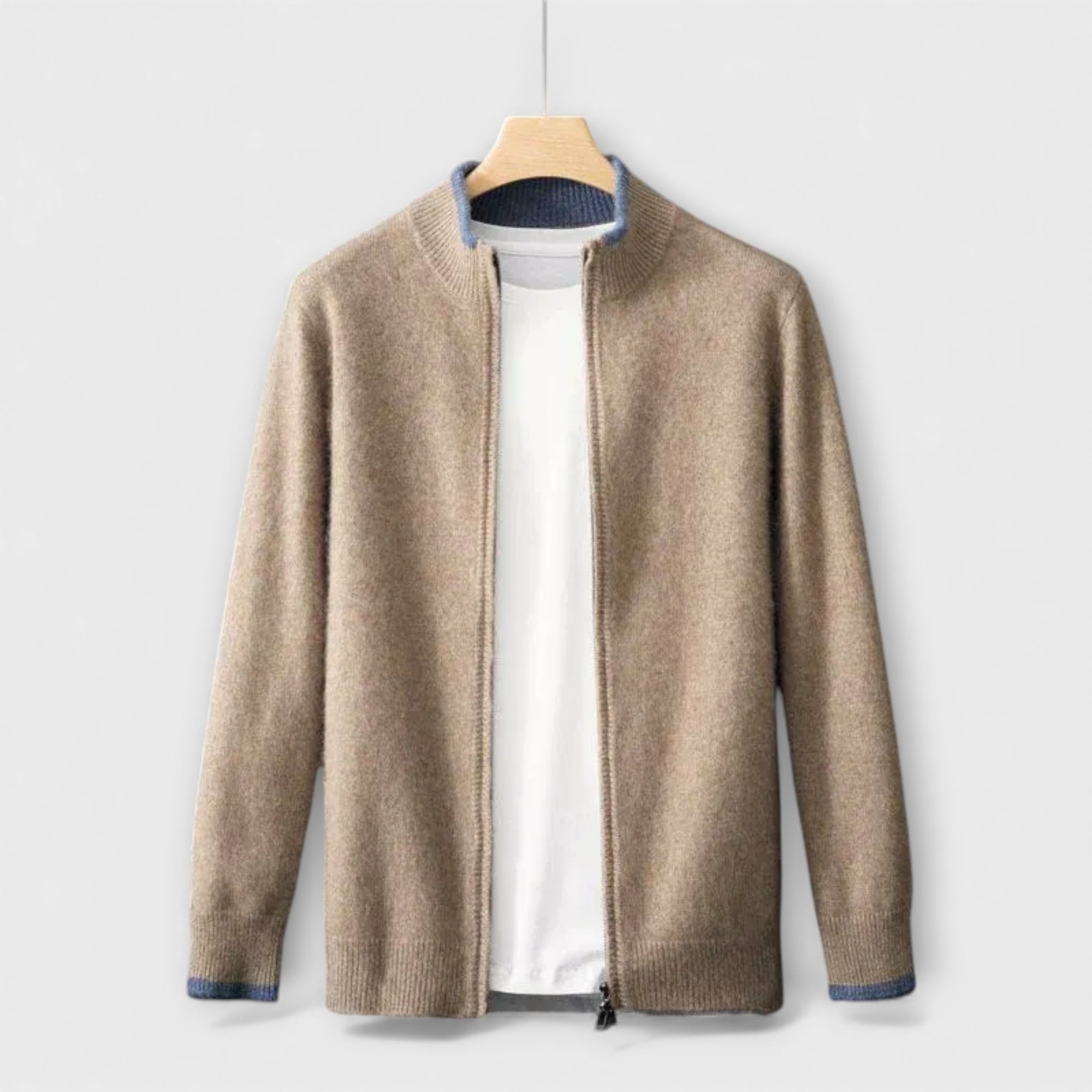 リョウ | 上質なジップカーディガン