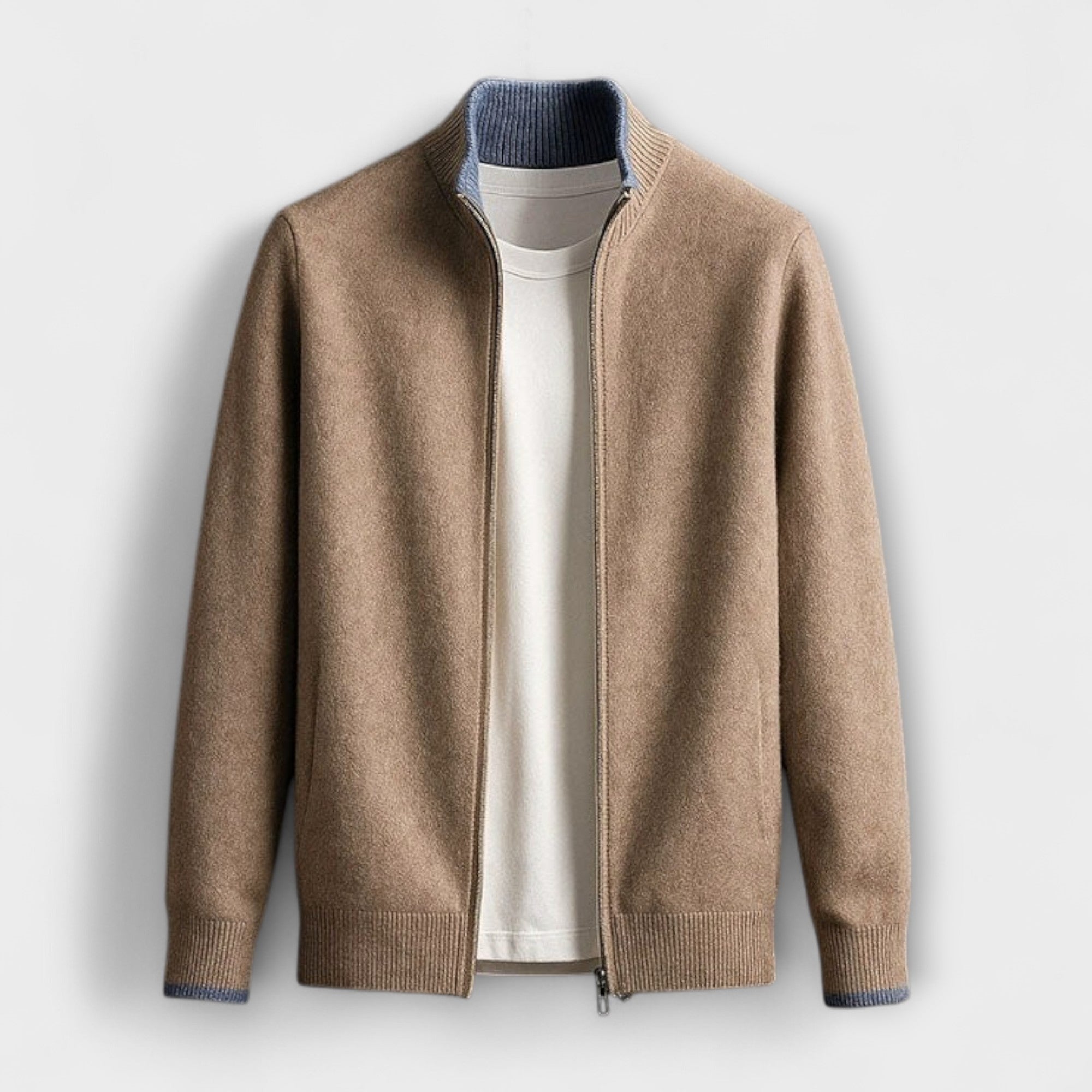 リョウ | 上質なジップカーディガン